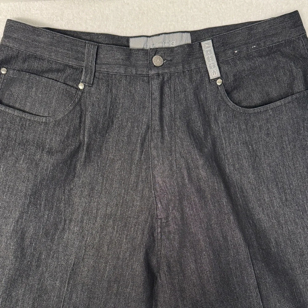 Jordan 23 Jumpman Rare Black Denim Baggy Jeans Size 34X29